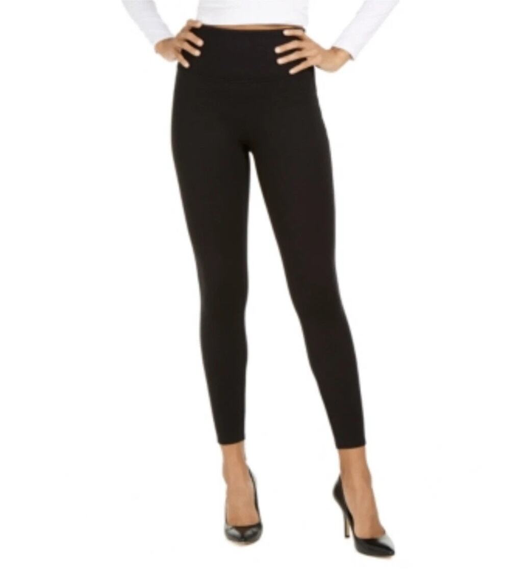 Spanx Black Ponte Ankle Leggings - 20264R Size Medium